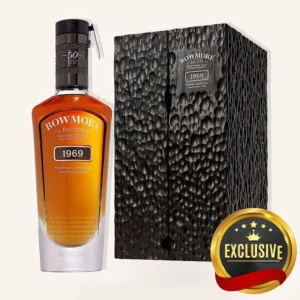 Bowmore 50 Years Old Single Malt Scotch Whisky | 93.8 Proof, 750ml