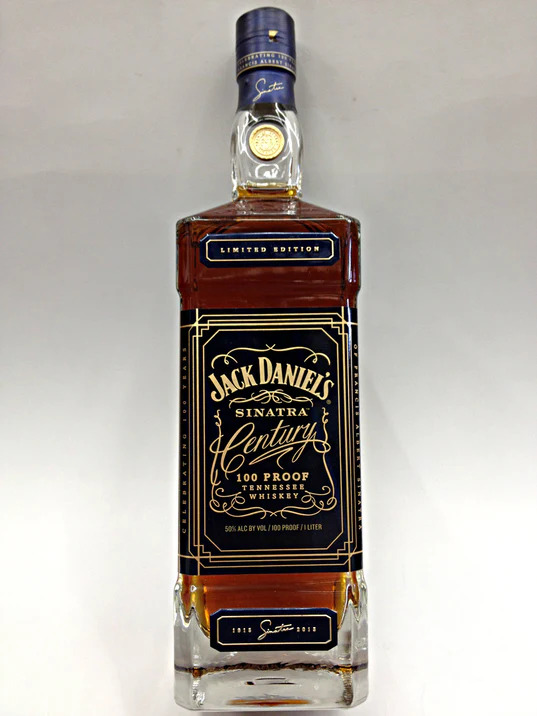 Jack Daniel's Sinatra Century 100 Proof Tennessee Whiskey